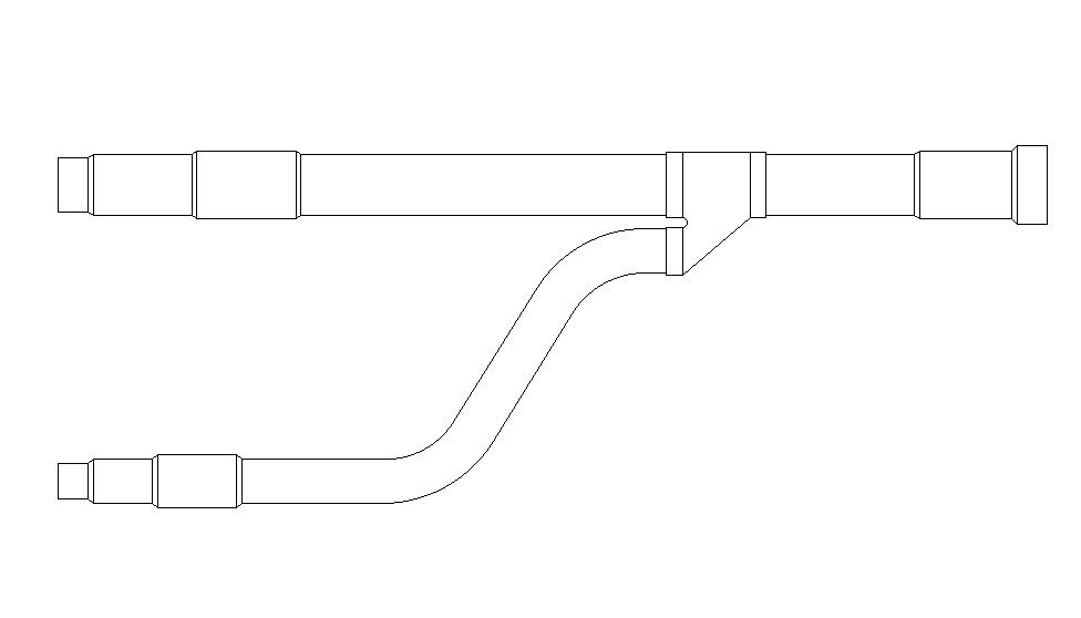 Sanitary ware fittings and fixtures of pipes.