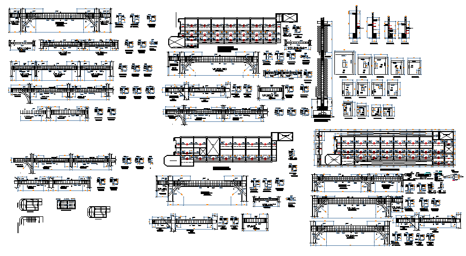 School building plan layout dwg file