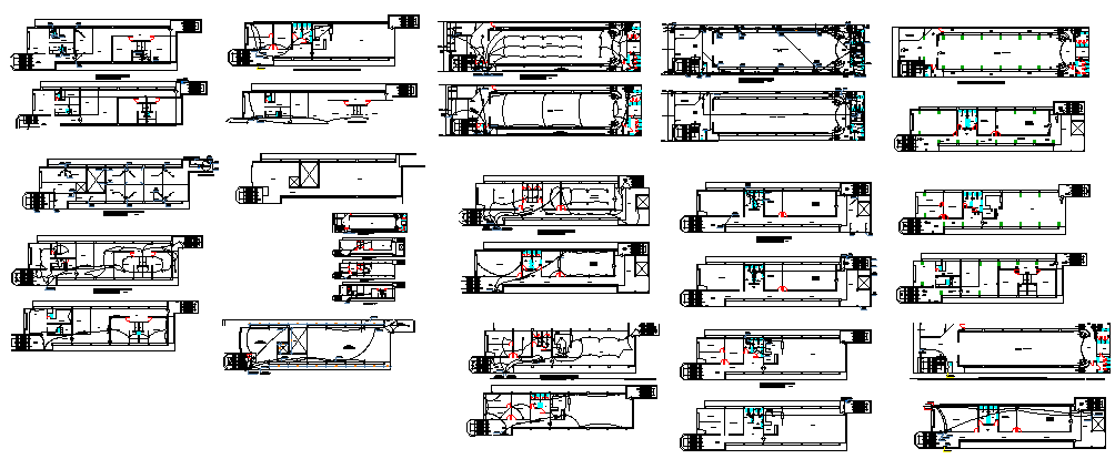 School building structure detailing design dwg file