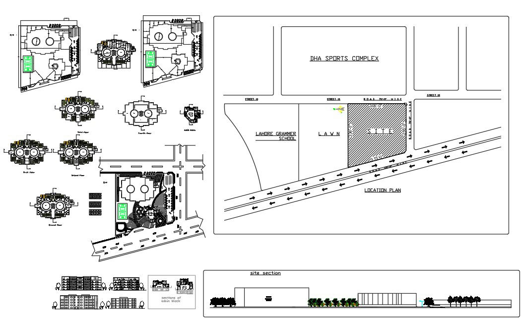 School complete project With rendered master plan