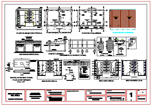 School health unit design drawing
