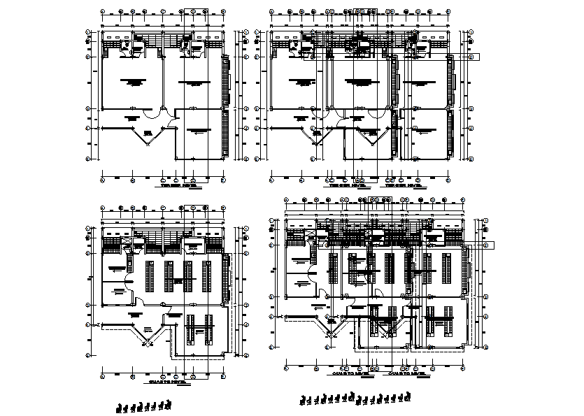 School plan detail dwg file