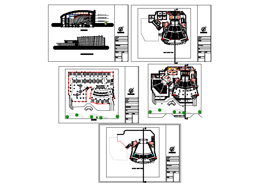 Seater auditorium and experimental theater seats500