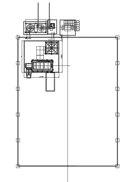 Secondary chamber design in AutoCAD 2D drawing, CAD file, dwg file