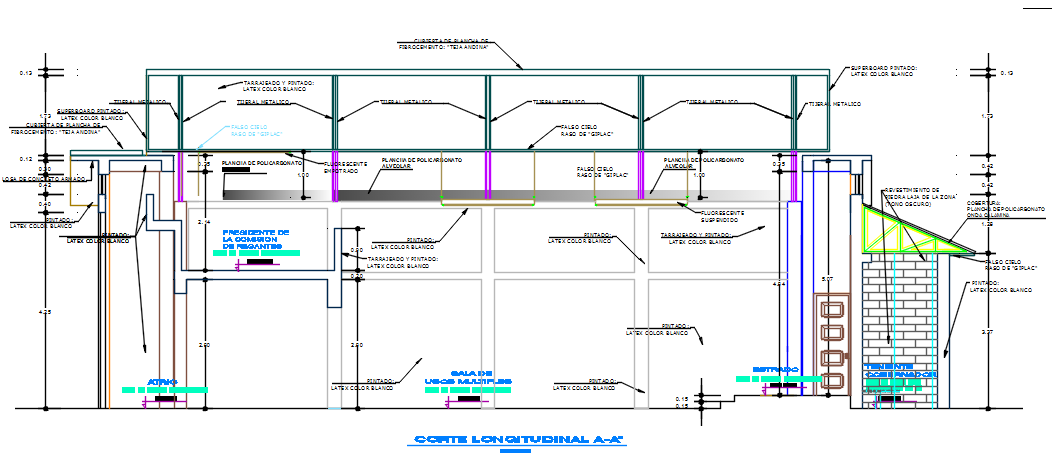 Section A-A’ detail dwg file