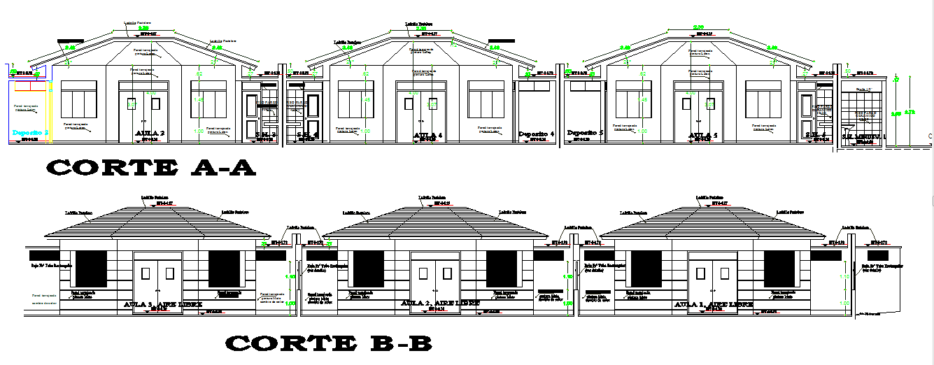 Section detail dwg file