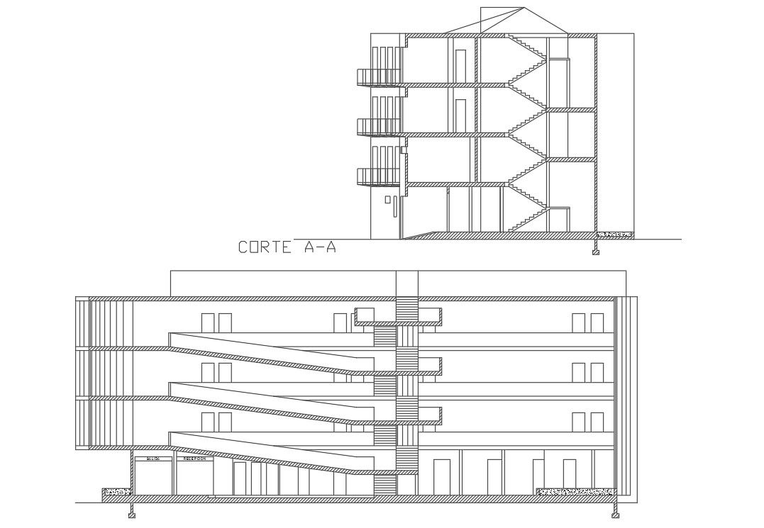 Section detail dwg file