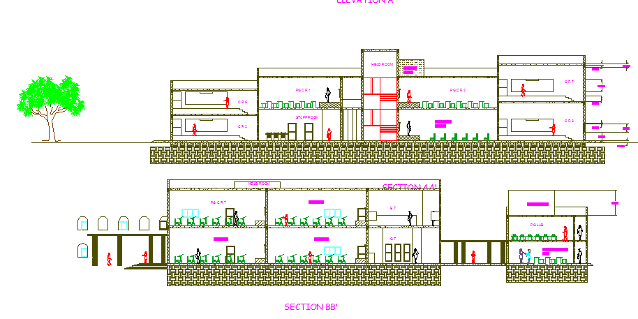 Section detail dwg file