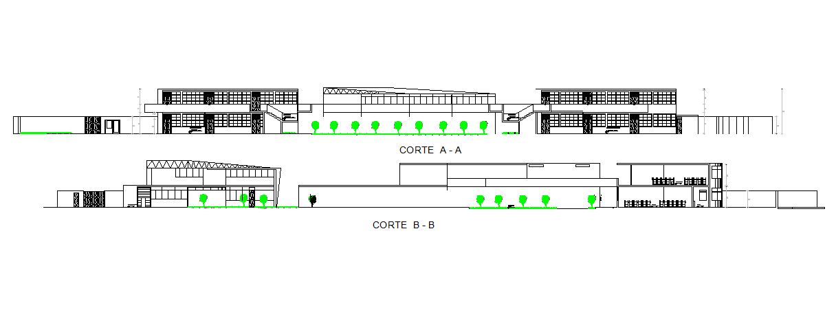 Section detail dwg file