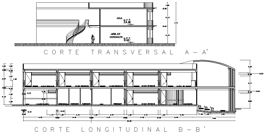 Section detail dwg file