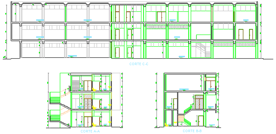 Section detail dwg file