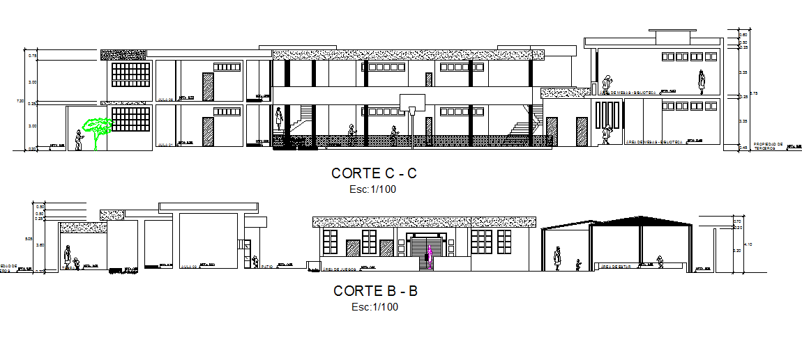 Section detail dwg file