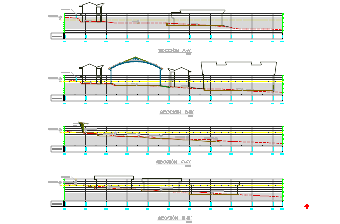 Section detail dwg file