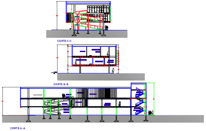 Section detail dwg file