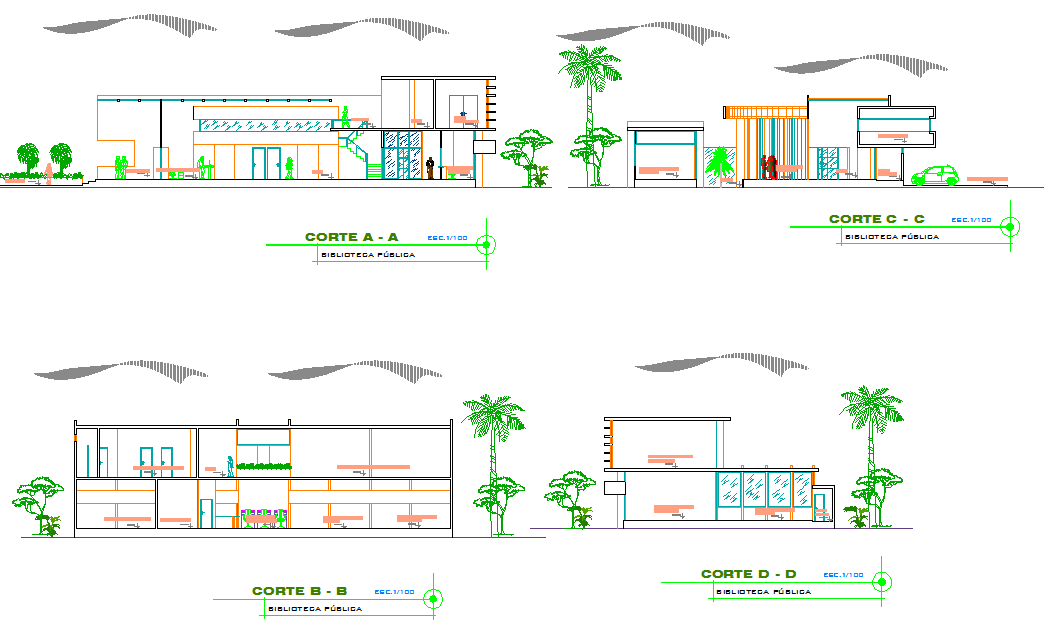 Section detail dwg file