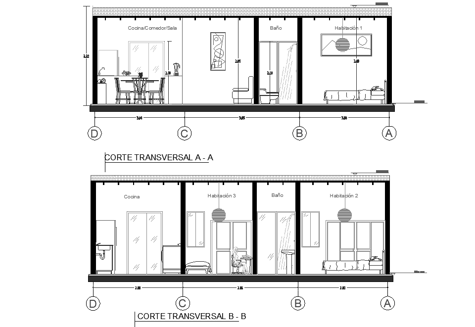Section single family home detail file