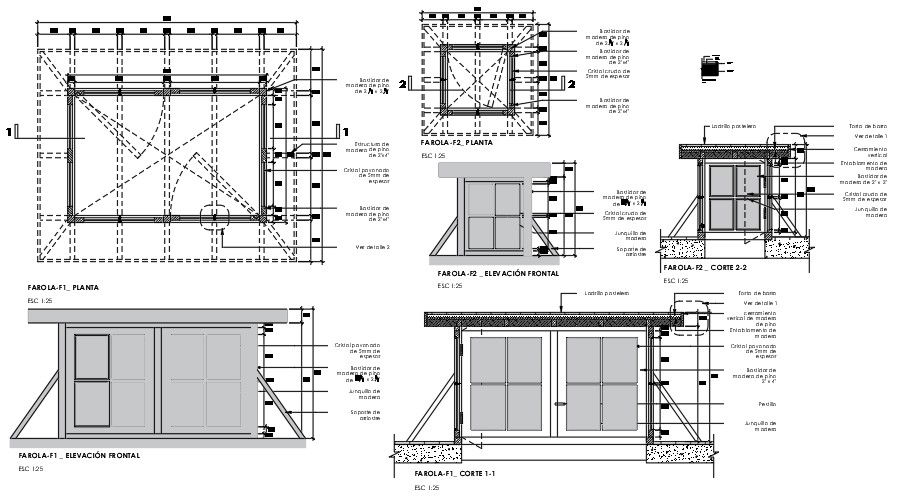 Section Of House Building CAD File