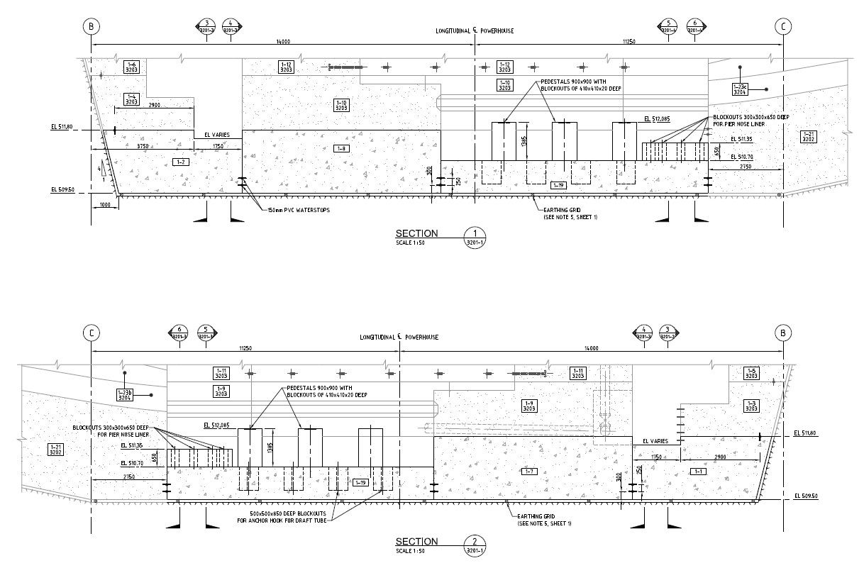 Sectional Design of Power House PDF File Free Download