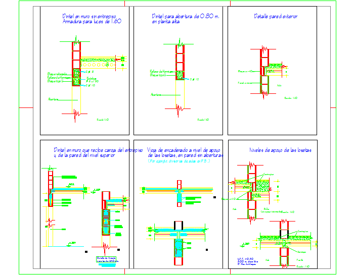 Sectional details