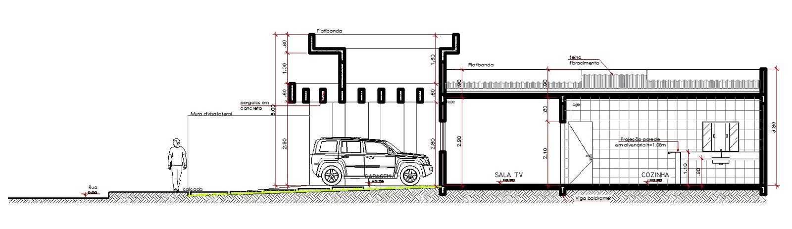 Section and Elevation of the hotel building drawing are given in this AutoCAD drawing file. Download the AutoCAD file now.