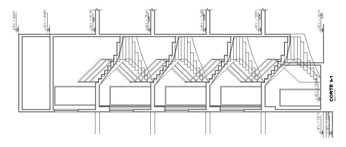 Section plan Detailed drawing of the staircase is provided in this AutoCAD file. Download now.