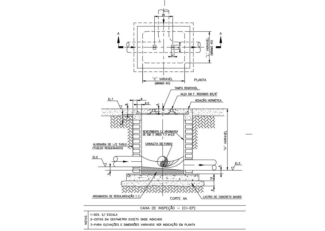 Septic Tank CAD Block With DWG File