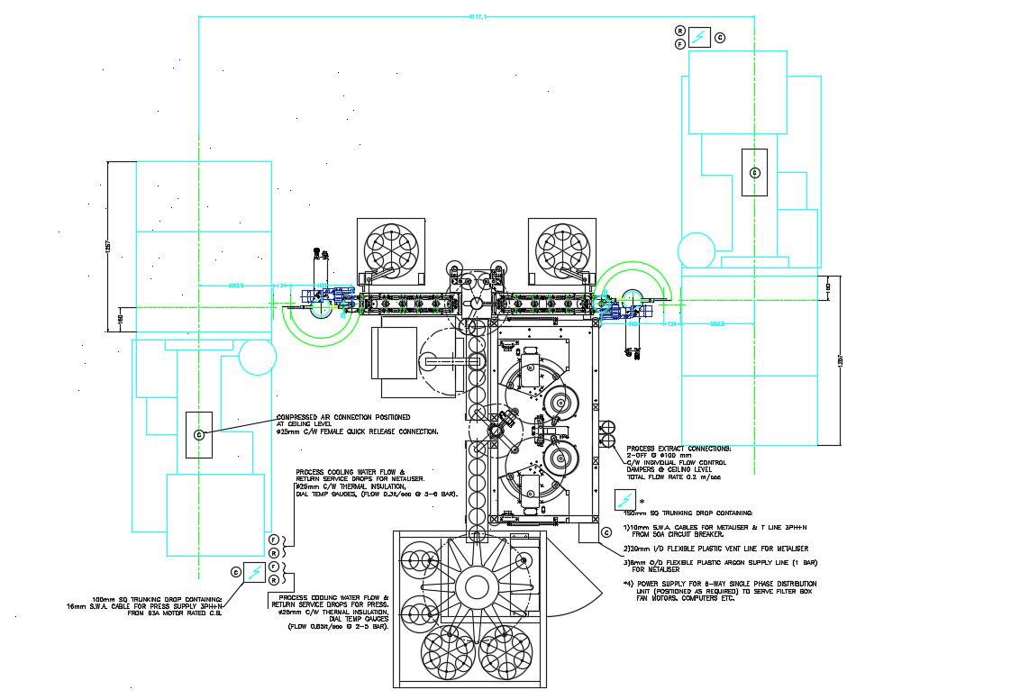 Serve Filter Box Fan Motor Design AutoCAD File