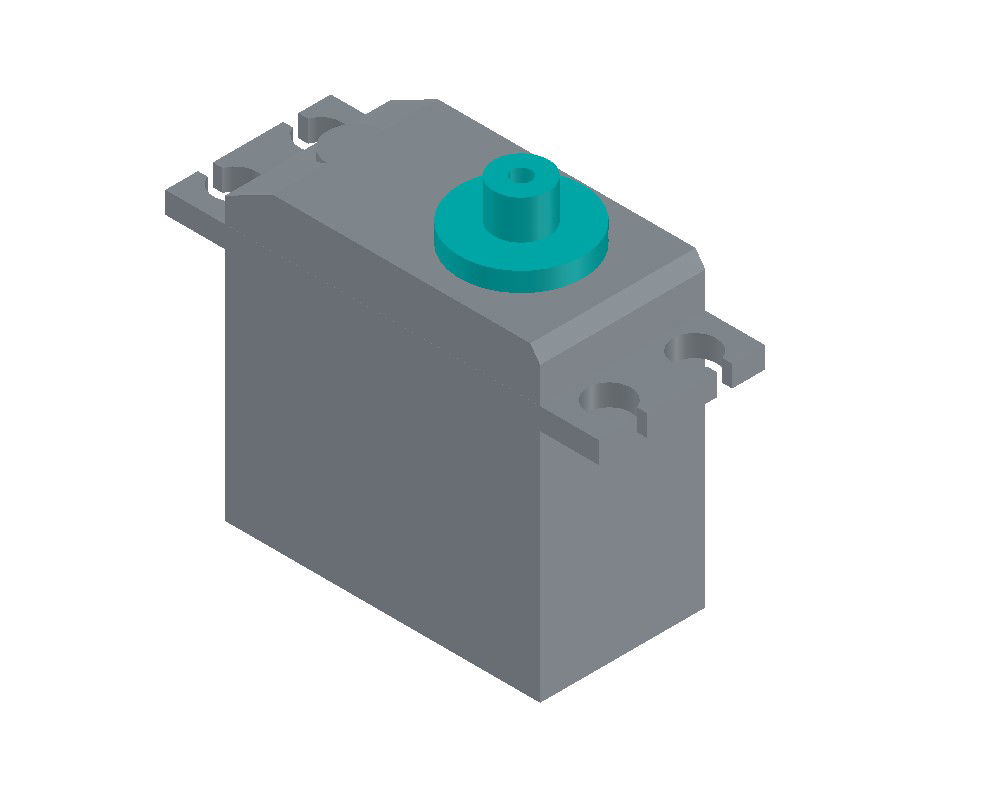 Servo Motor 3d model