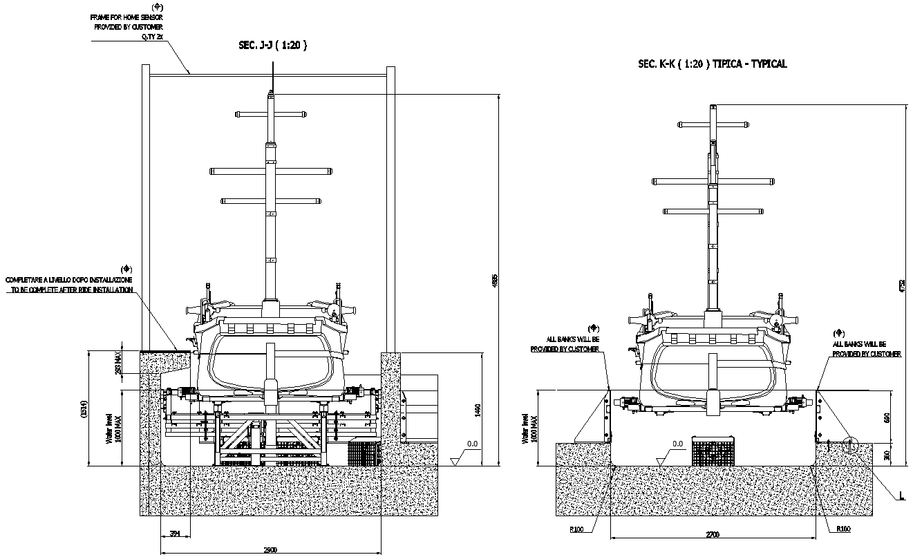 Shaft sinking patent Detail DWG AutoCAD file