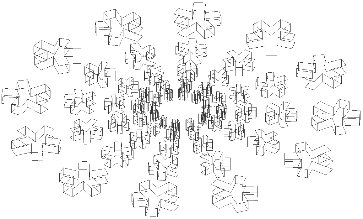 Shape creation 3D DWG AutoCAD drawing