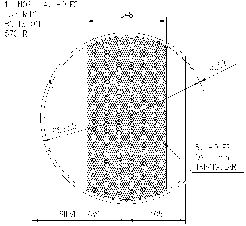 Shell and Tube Heat Exchanger Design AutoCAD DWG Download