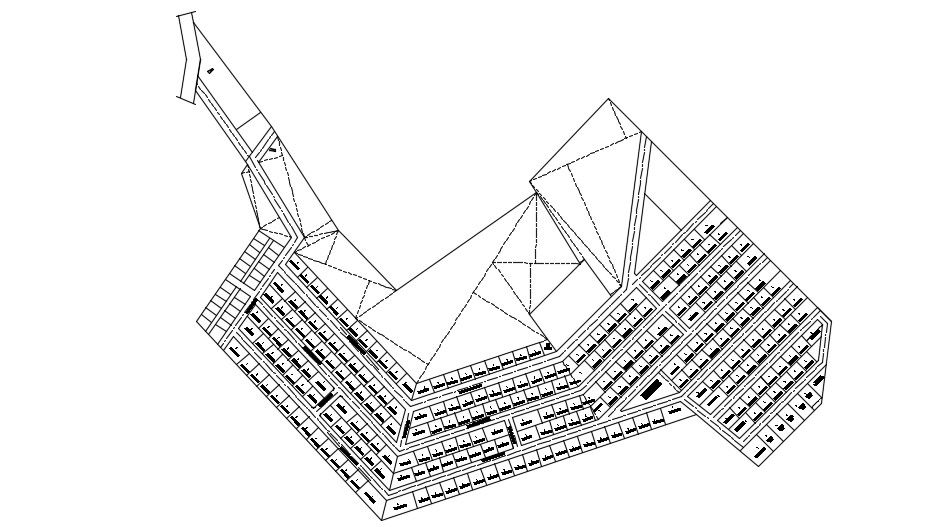 Shop Design Simple Plan AutoCAD Drawing File Free  