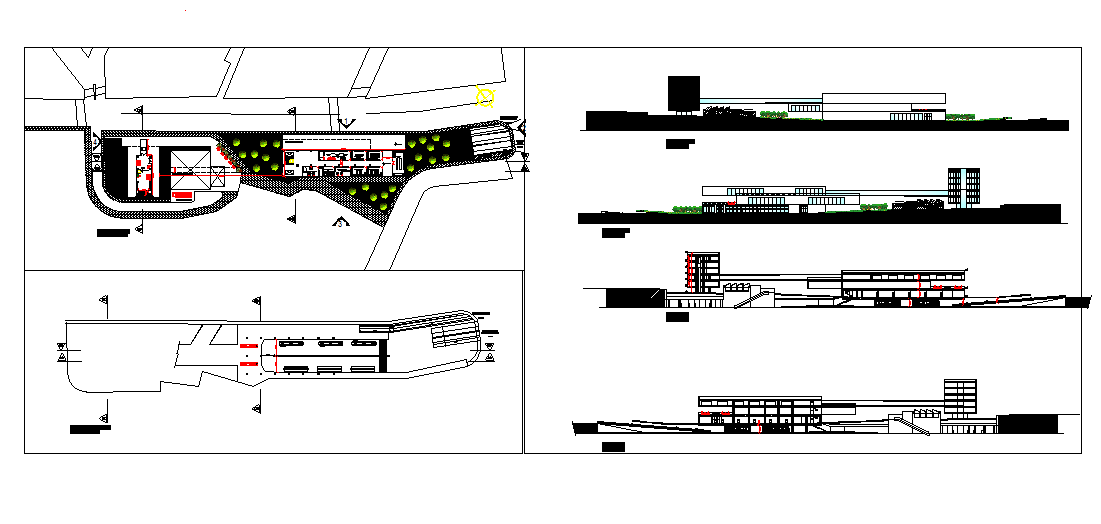 Shop of clothes and shoes Design