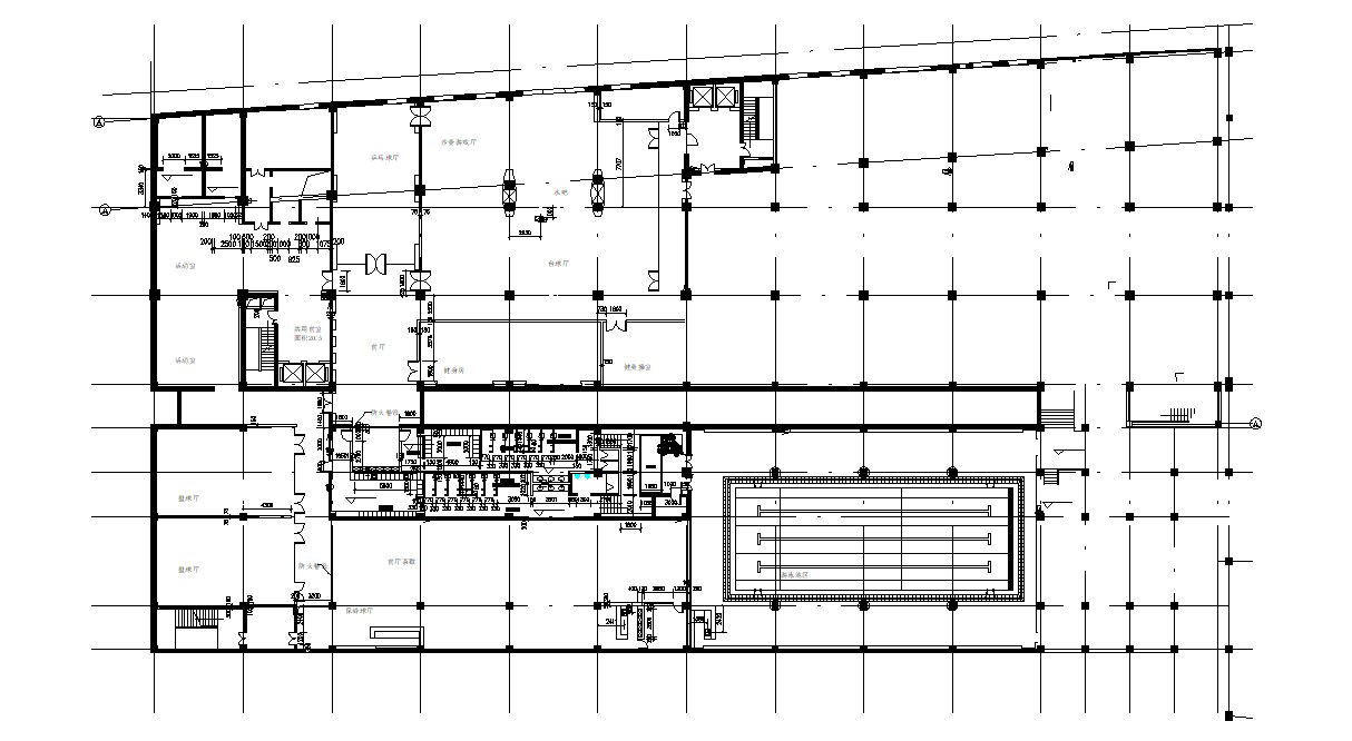 Shopping Center Floor Plan Design Layout Plan