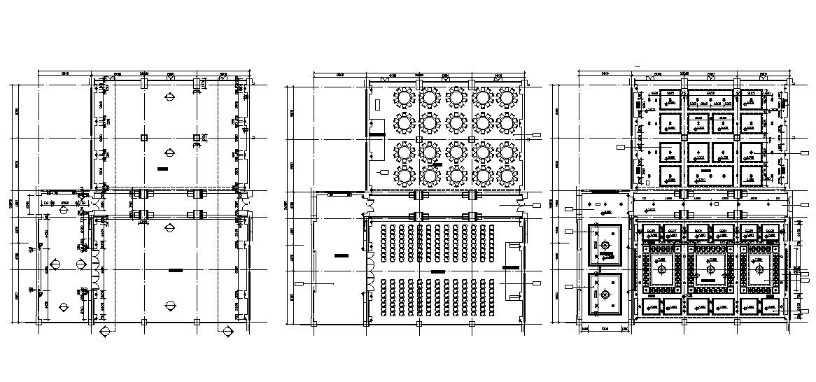 Shopping Mall Building Layout Plan Design