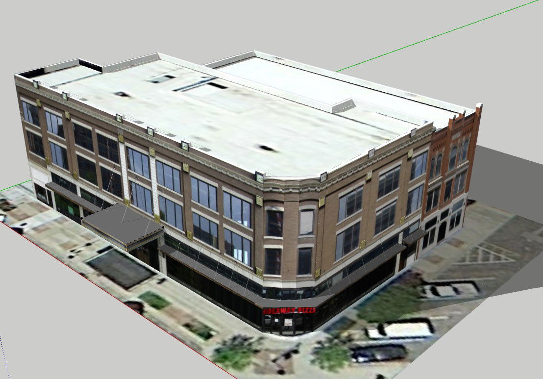 Architectural Layout of Shopping Mall in DWG Drawing Detailed File