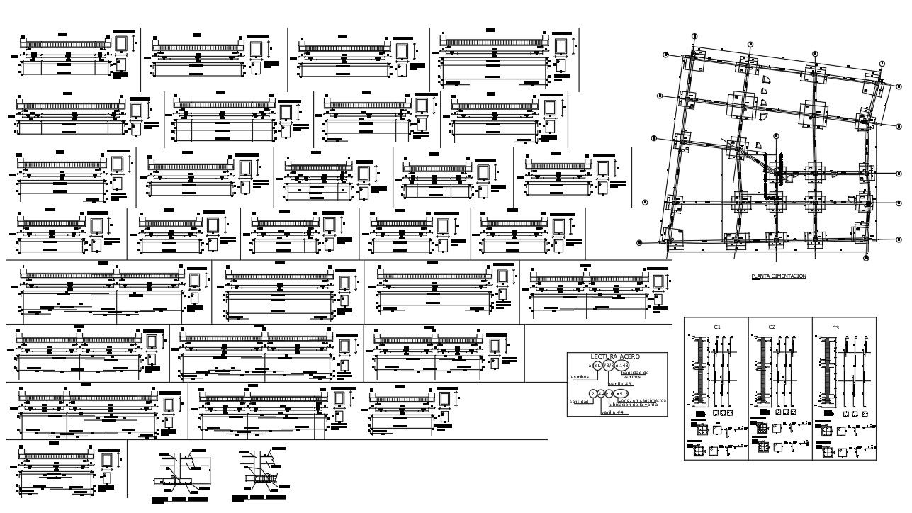 Shopping centre Structure detail