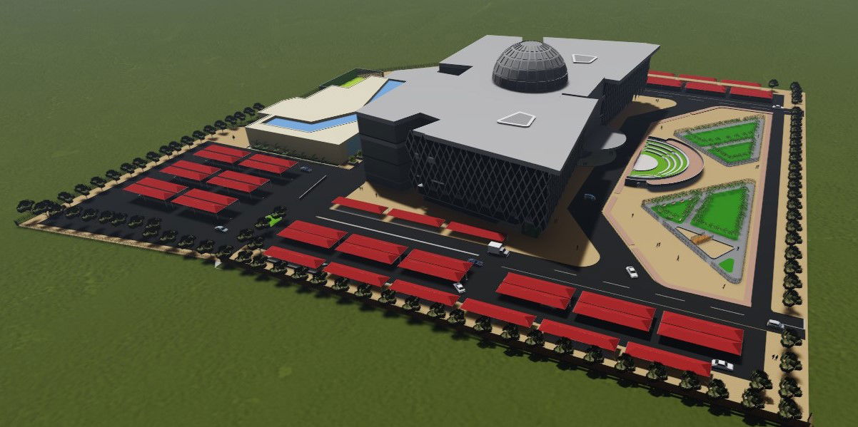 Shopping Mall Site plan