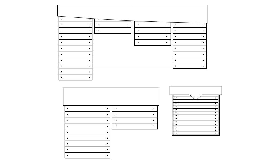 Shutter design in detail AutoCAD drawing, CAD file, dwg file