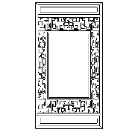 Side design of a window
