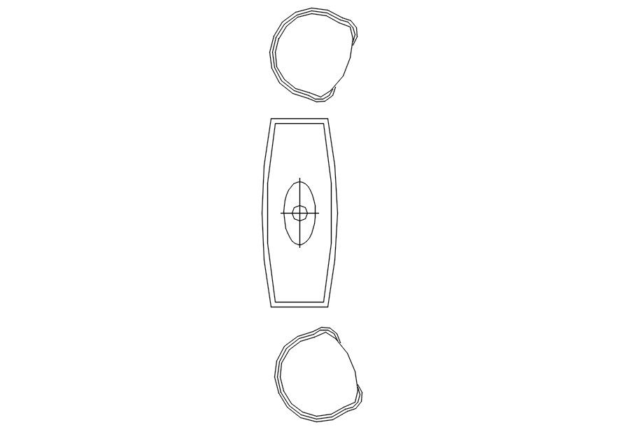 AutoCAD Side Chair and Cabinet CAD Block in DWG Format