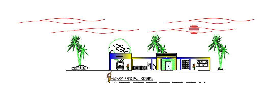 Side section detail of Fire brigade separated in this AutoCAD file. Download this 2D autocad DWG File.
