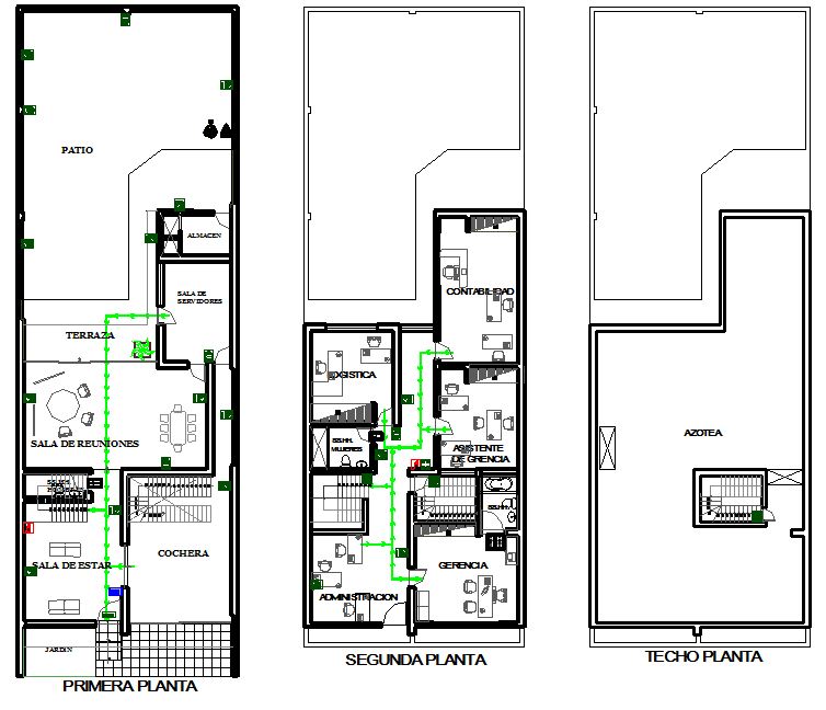 Signs and Evacuation Plan