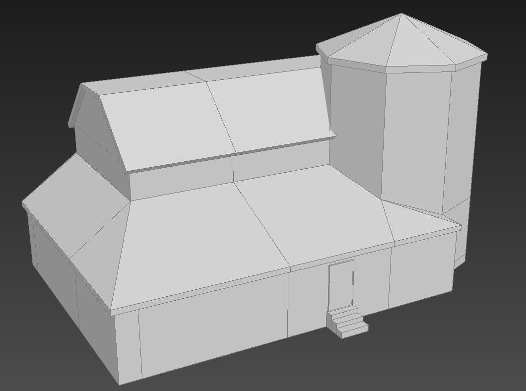 Explore Simple House Elevation in Free 3D MAX for Design File