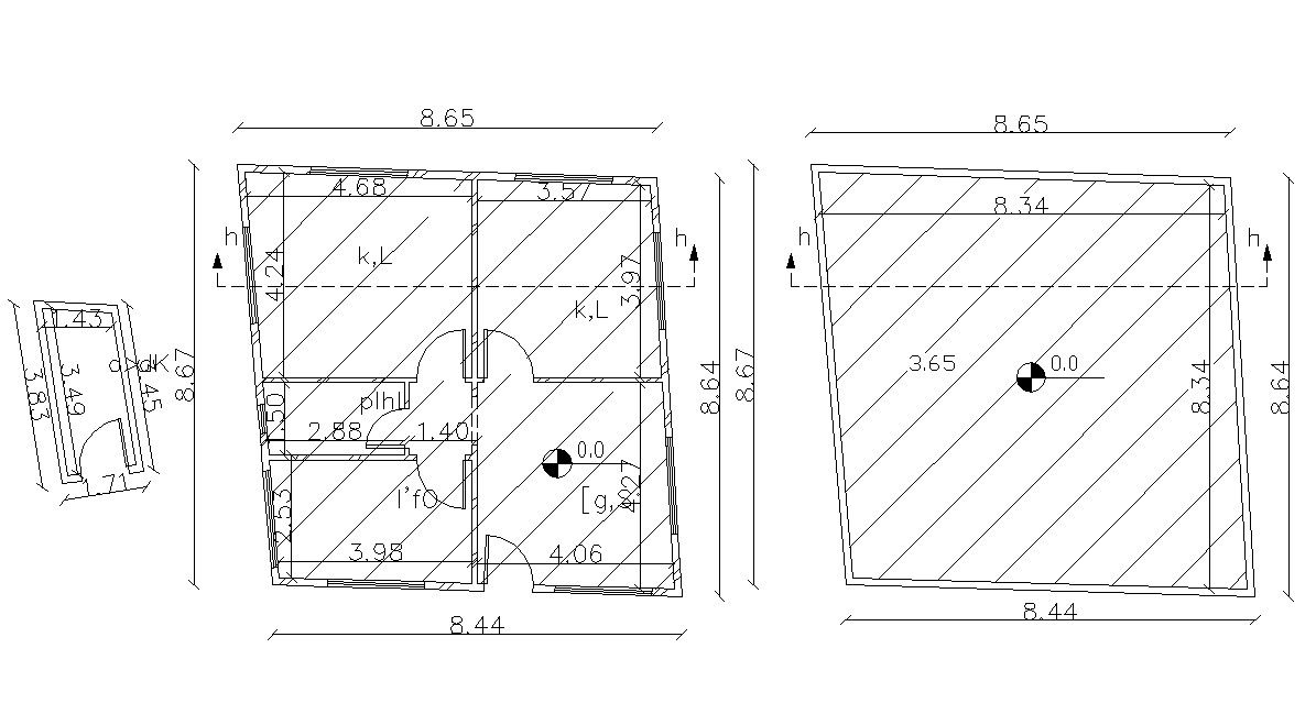 Simple House Plan And Terrace Floor Design Free Download