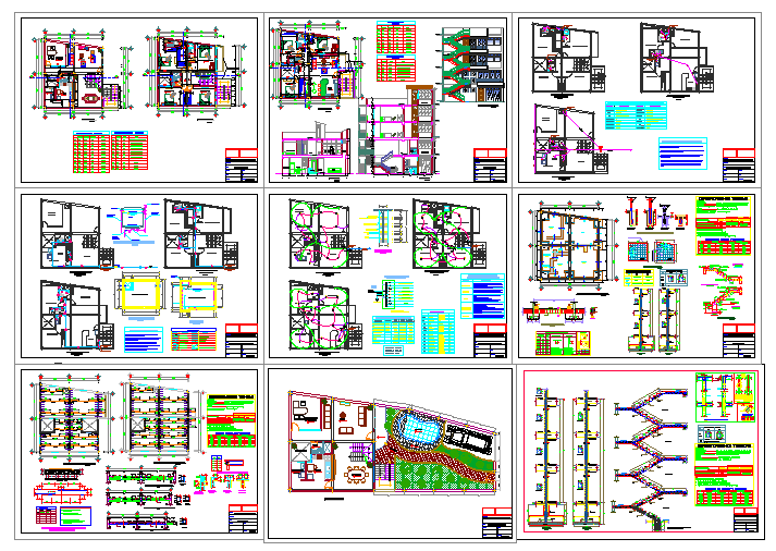 Single Family House design plan