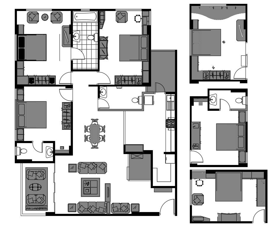 Single Floor House Design
