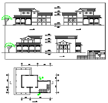 Single family Residential House design drawing