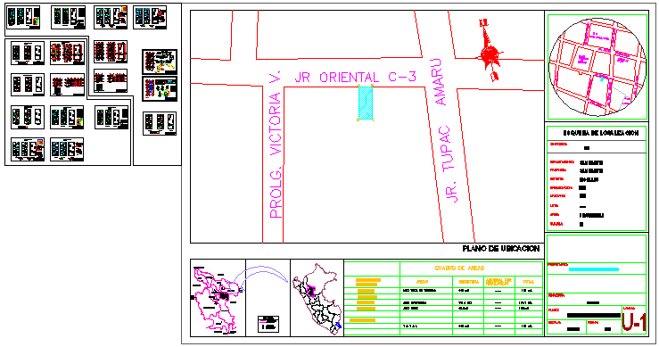 Single family home design drawing