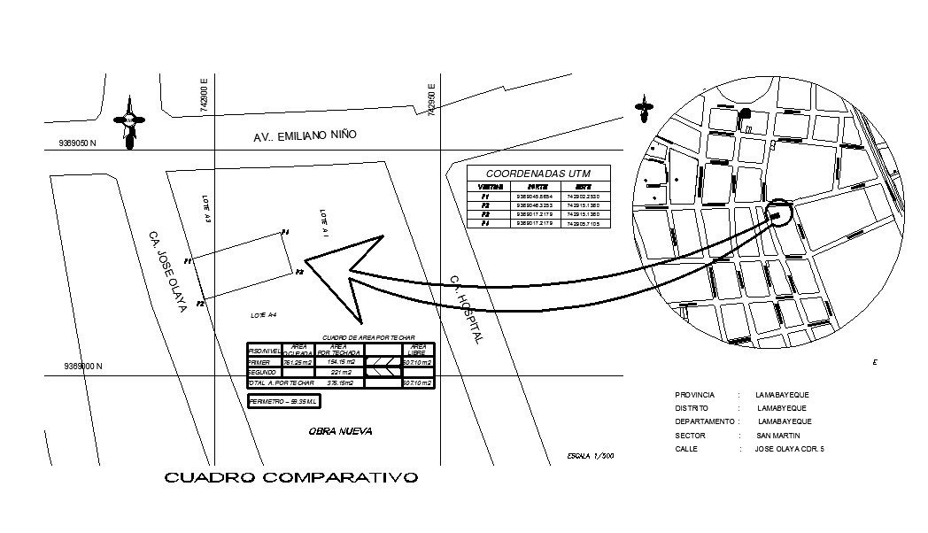 Site plan and location map details of residential houses dwg file
